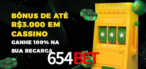 654BET melhor bônus de depósito